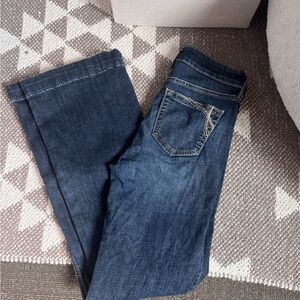 Ariat Dark Blue Women's Stretch Denim Trouser Jeans